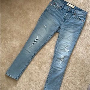 Gap Girlfriend Skinny Jeans